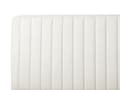 Miniatyrbilde 7 av 11: Sengeramme 180 x 200 cm Off-White Boucle Tufted Sengegavl Metallben Moderne Design