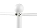 Miniatyrbillede 8 af 9: Enkeltseng Hvid Metal 90 x 200 Enkeltmandsseng Teenageseng Pige Seng Moderne Himmelseng Sengeramme Metalseng