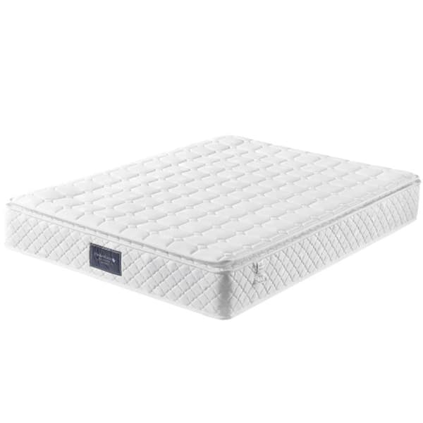 Klädd dubbelsäng Sänggavel med USB Typ C, sängram i linne Lamellbotten (med madrass) 160x200