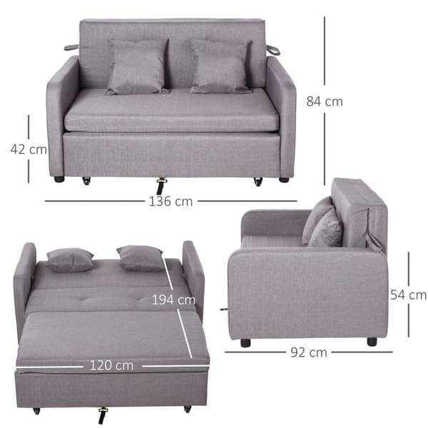 Rootz Sofa Bed For 2 person