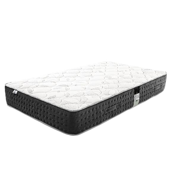 Madrass 90x190 cm, Serenity, Pocket Springs, High Density Foam, ergonomisk, Mycket stadigt stöd + Kudde + Täcke