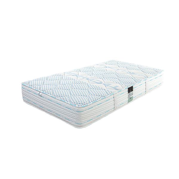 Madrass 90x190 cm, Thermotec, 24 cm, memory foam, fast, sommar/vintersida + 1 kudde + täcke
