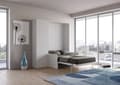 Miniatyrbild 3 av 6: Kabinettssäng - Itamoby - KENTARO - 140 cm - Vit Aska - 2 platser