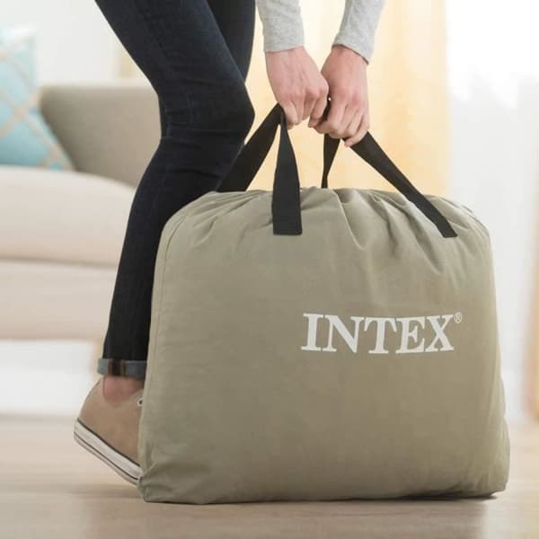 Uppblåsbart spö - INTEX - Klassisk vilstol - 2 platser - FiberTech - Snabb uppblåsning