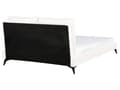 Miniatyrbilde 7 av 11: Seng Off-White Boucle 160 x 200 cm Moderne Polstret Hodegjerde Polstret Moderne Design Spaltegulv