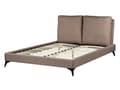 Miniatyrbilde 6 av 11: Seng Brun Boucle 140 x 200 cm Moderne Polstret Hodegjerde Polstret Moderne Design Spaltegulv