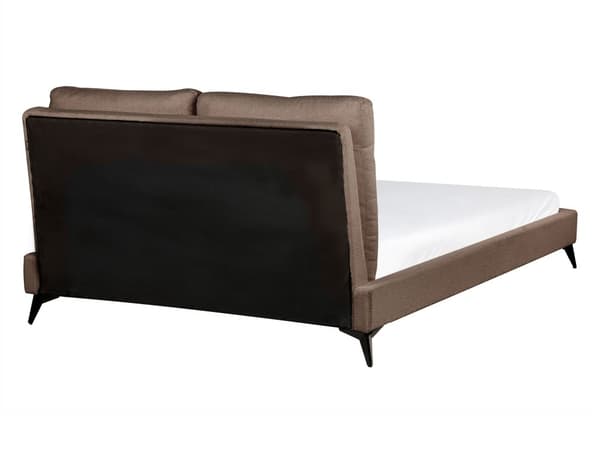Seng Brun Boucle 140 x 200 cm Moderne Polstret Hodegjerde Polstret Moderne Design Spaltegulv