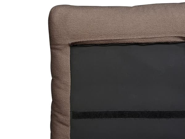 Seng Brun Boucle 140 x 200 cm Moderne Polstret Hodegjerde Polstret Moderne Design Spaltegulv