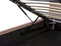 Miniatyrbilde 10 av 11: Sengeramme Brun Boucle 140 x 200 cm Oppbevaring med Sengegavl
