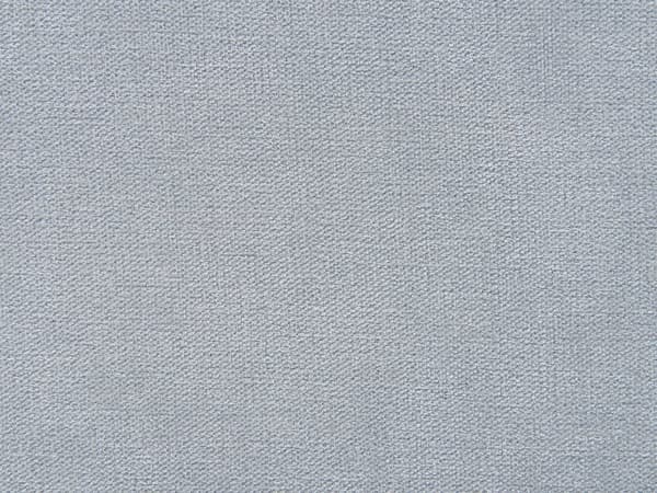 Seng Lyseblå Polyesterstoff 140 x 200 cm Halvrund sengegavl Minimalistisk og retro stil Soverom Dobbeltseng