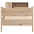 Miniatyrbilde 5 av 11: vidaXL Sengeramme uten madrass 75x190 cm heltre furu