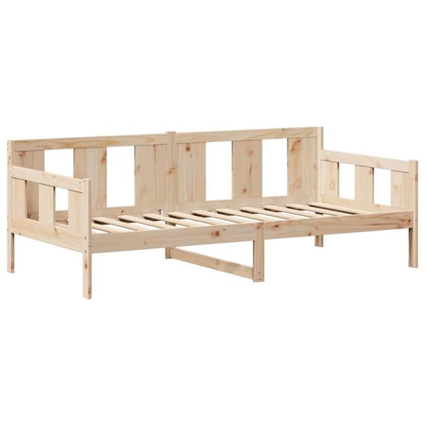 vidaXL Dagseng med tak 90x190 cm heltre furu