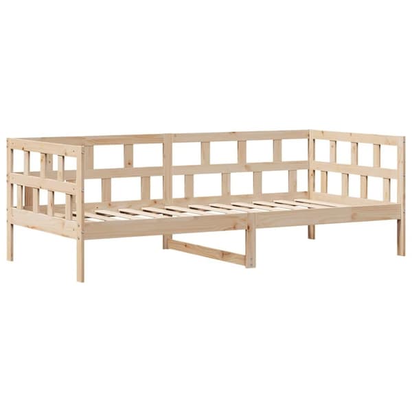 vidaXL Vuodesohva laatikoilla 90x190 cm täysi mänty