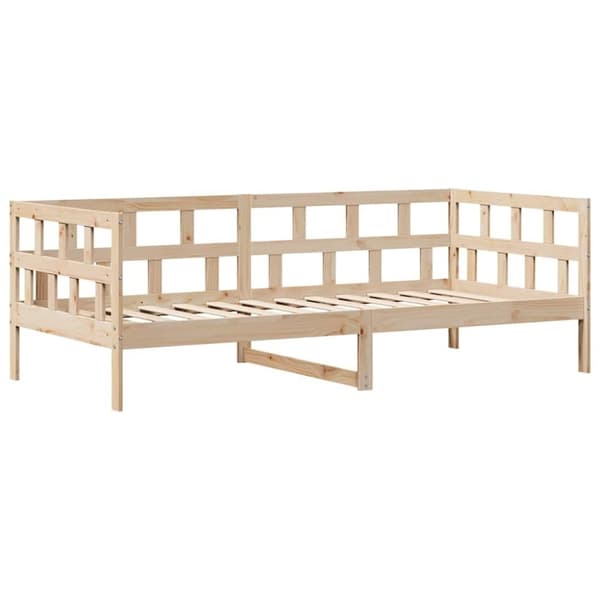 vidaXL Vuodesohva laatikoilla 80x200 cm täysi mänty