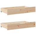 Miniatyrbilde 9 av 11: vidaXL Sengeramme uten madrass 90x190 cm heltre furu