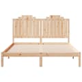 Miniatyrbilde 5 av 10: vidaXL Ekstra lang sengeramme uten madrass 140x210 cm heltre