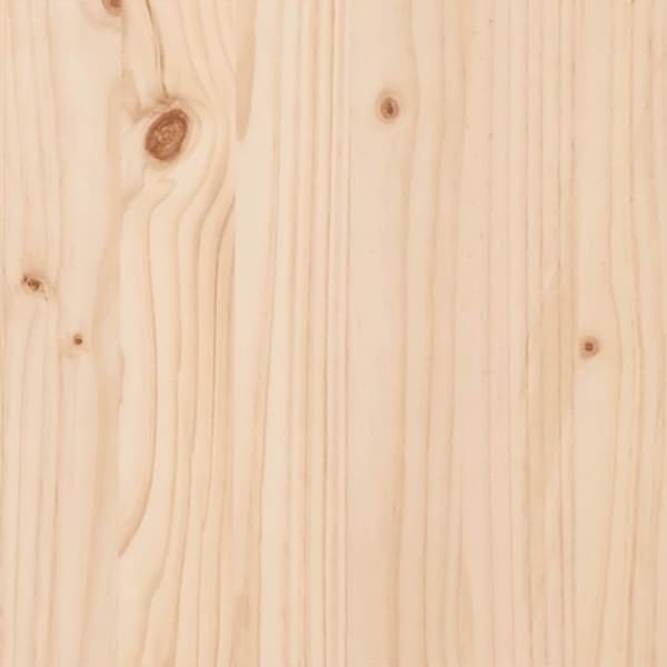 vidaXL Ekstra lang sengeramme uten madrass 140x210 cm heltre