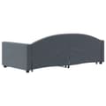 Miniatyrbillede 6 af 10: vidaXL daybed med udtræk 90x190 cm velour mørkegrå