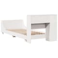 Miniatyrbilde 9 av 11: vidaXL Sengeramme uten madrass hvit 90x200 cm heltre furu