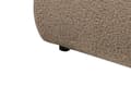 Miniatyrbillede 11 af 11: Seng Brun Boucle 180 x 200 cm Moderne To Mands Blød Sengegavl Dobbeltseng Sengeramme Retro Design Stofseng Plys