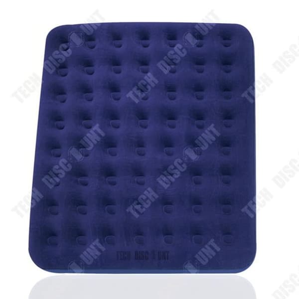 TD® Uppblåsbar säng Luftmadrass Luftmadrass Camping Liggunderlag Flockning utomhus PVC Dubbelhus vidgar