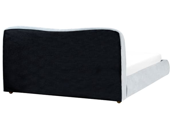 Oppbevaringsseng Lyseblått Stoff Polyester 180 x 200 cm Minimalistisk Moderne Design Ottomansk Oppbevaring
