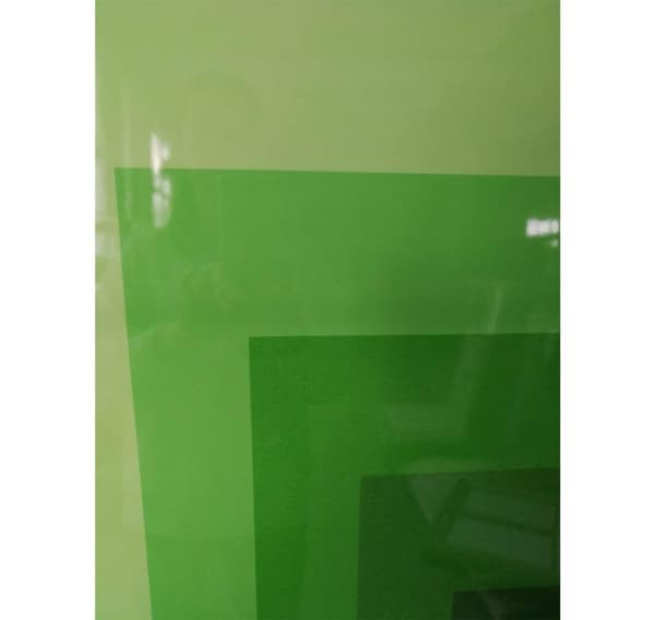 Veggkunst WALLY 60x80cm, grønn, akryl