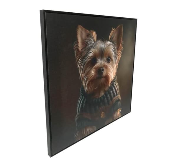 Wall art WALLY 50x50cm, small dog