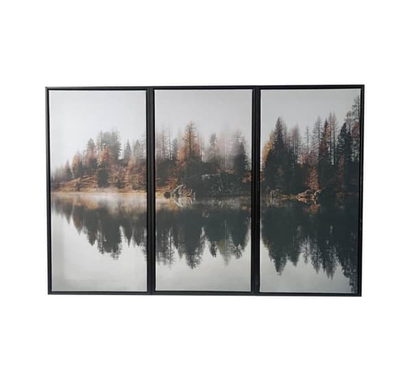 Veggkunst WALLY 30x60cm, skog C