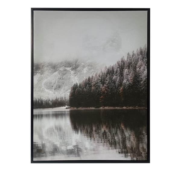 Wall art WALLY 60x80cm, snowy landscape