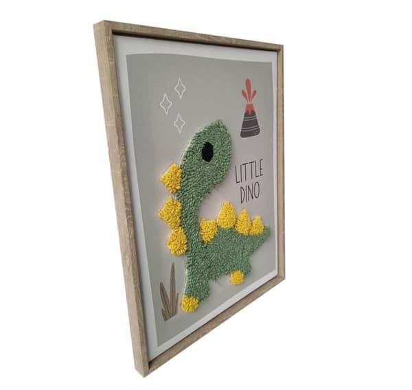 Wall art WALLY 30x40cm, dinosaur
