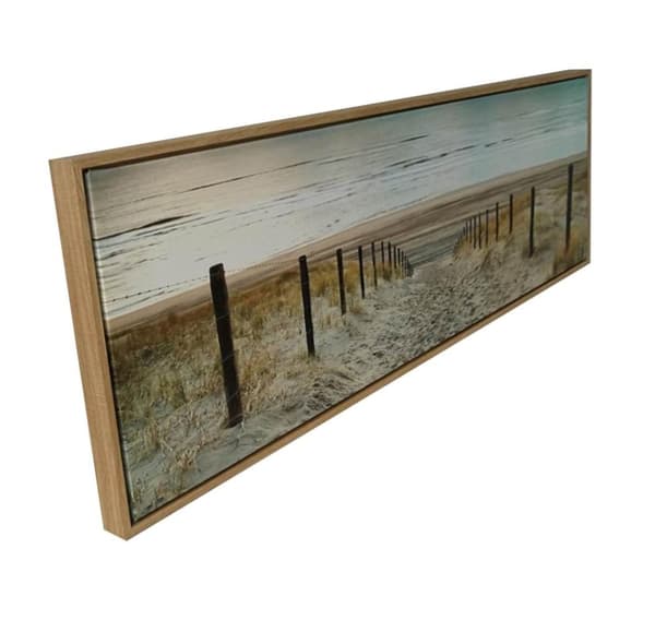 Veggkunst WALLY 30x90cm, vei til stranden