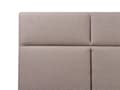 Miniatyrbillede 10 af 11: Seng Taupe Polyester 180 x 200 cm Moderne To Mands Seng med Opbevaring Blød Sengegavl Dobbeltseng Sengeramme Retro Design