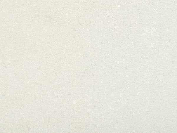 Seng Off White Velour 160 x 200 cm Moderne To Mands Blød Sengegavl Dobbeltseng Sengeramme Moderne Design Stofseng
