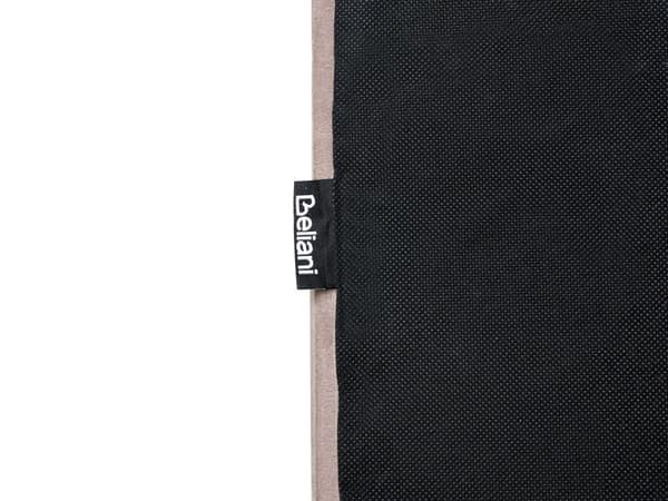 Seng Taupe Fløyel 180 x 200 cm Skallformet Sengegavl Spaltegulv
