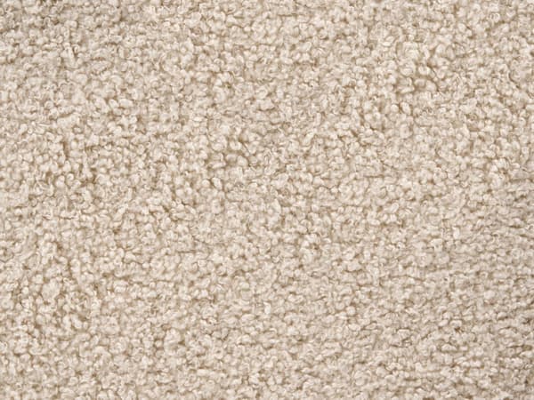 Seng Beige Boucle 140 x 200 cm Moderne Trekvart Seng Blød Sengegavl Halvandenmands 3 kvart Seng Plys Design Soveværelse