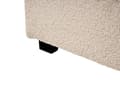Miniatyrbilde 10 av 11: Dobbeltseng Beige Boucle Polstring 180 x 200 cm Minimalistisk Stil Retro Design