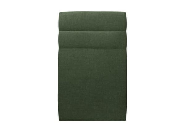 Säng 90x200cm med huvudgavel i tyglinjer och sängbotten kit - Massivträ - Skandinavisk - Modern