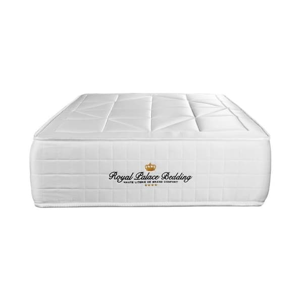 Sängsats madrass 90x190 Windsor Fjädrar i påse och minnesk foam - 26 cm - Balancerad - vit sängram kit