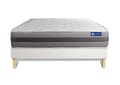 Miniatyrbild 2 av 6: Madrass- och boxspringset 140x220 cm - Actiflex Relax - Vitt boxspringkit