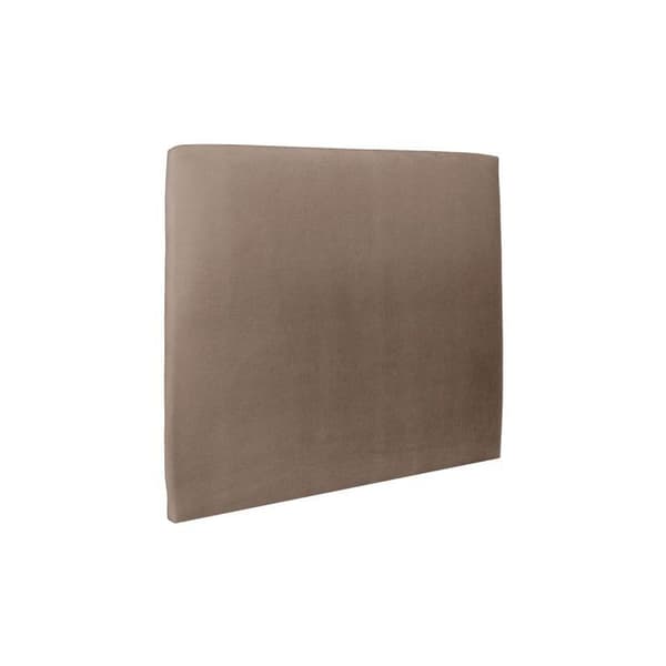Lit 160x200cm tapissier velours och sängbotten kit taupe - Massivt trä - Nutida
