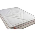 Miniatyrbild 4 av 6: Pack madrass LE PAISIBLE 180x200cm Memoryskum BioVisco + sängram kit Vit
