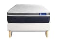 Miniatyrbild 1 av 6: ACTIFLEX CONFORT Set Pocketresårmadrass + memoryskum 80x200cm Maximal tjocklek + 80 x 200 cm botten Vit
