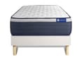 Miniatyrbild 1 av 6: ACTIMEMO MAX Memory Foam madrassset 80x200 cm Maximal tjocklek 7 komfortzoner + 80 x 200 cm Vit botten