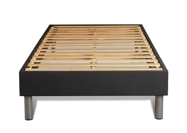Ensemble 90x190 madrass FORM + sängram kit svart 90 x 190 cm Svart