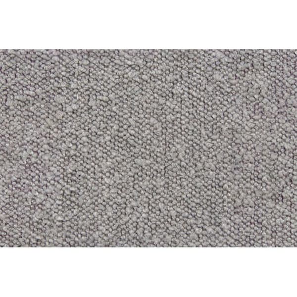 Säng 140x190cm med klädd böljande huvudgavel och grå sängbotten - Total höjd: 29cm