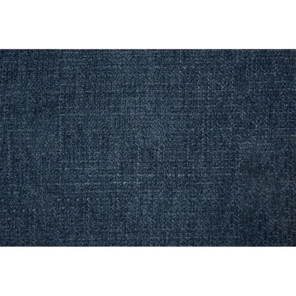 Säng 180x200cm - Blå - Klädd huvudgavel - Massivt trä - Modern skandinavisk stil