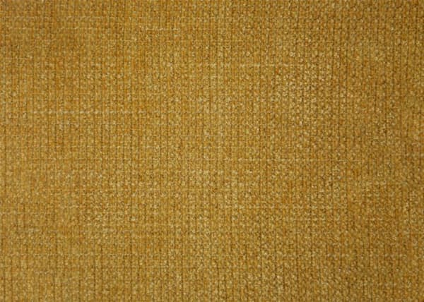 Säng - Märke - 90x190cm - Klädd sänggavel i tyg - Sängbotten kit - Gul - Massivt trä