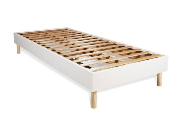 Sängset ACTILATEX PLUS 80x200 Latex+Minnesskum Maxi tjocklek 7 komfortzoner + säng 80 x 200 cm Vit