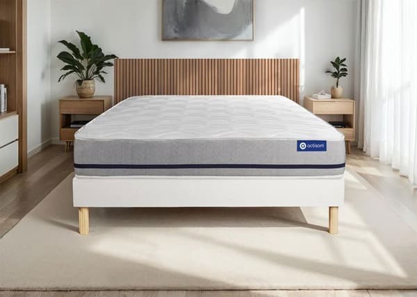 ACTIMEMO SOFT 80x200 madrasset 3 komfortzoner + vit KIT 80 x 200 cm botten Vit